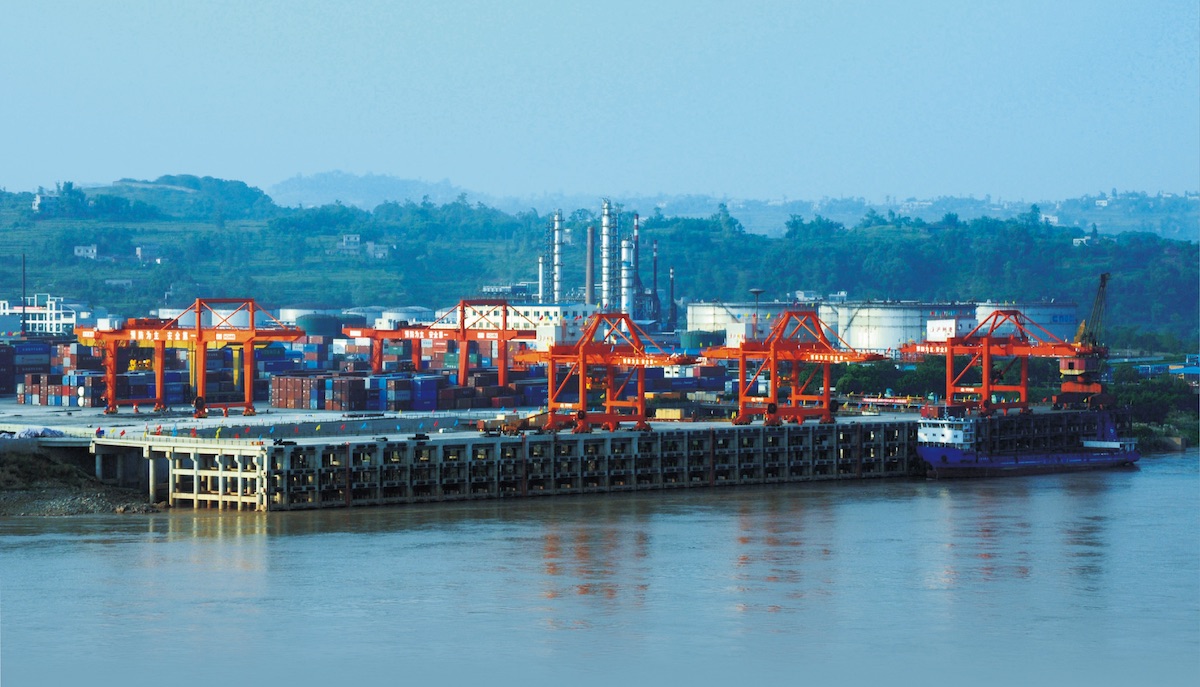 泸州港集装箱码头