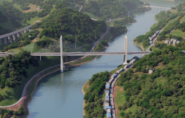 媒体关注 | 跨越深V河谷 宜攀高速中都河特大桥顺利合龙